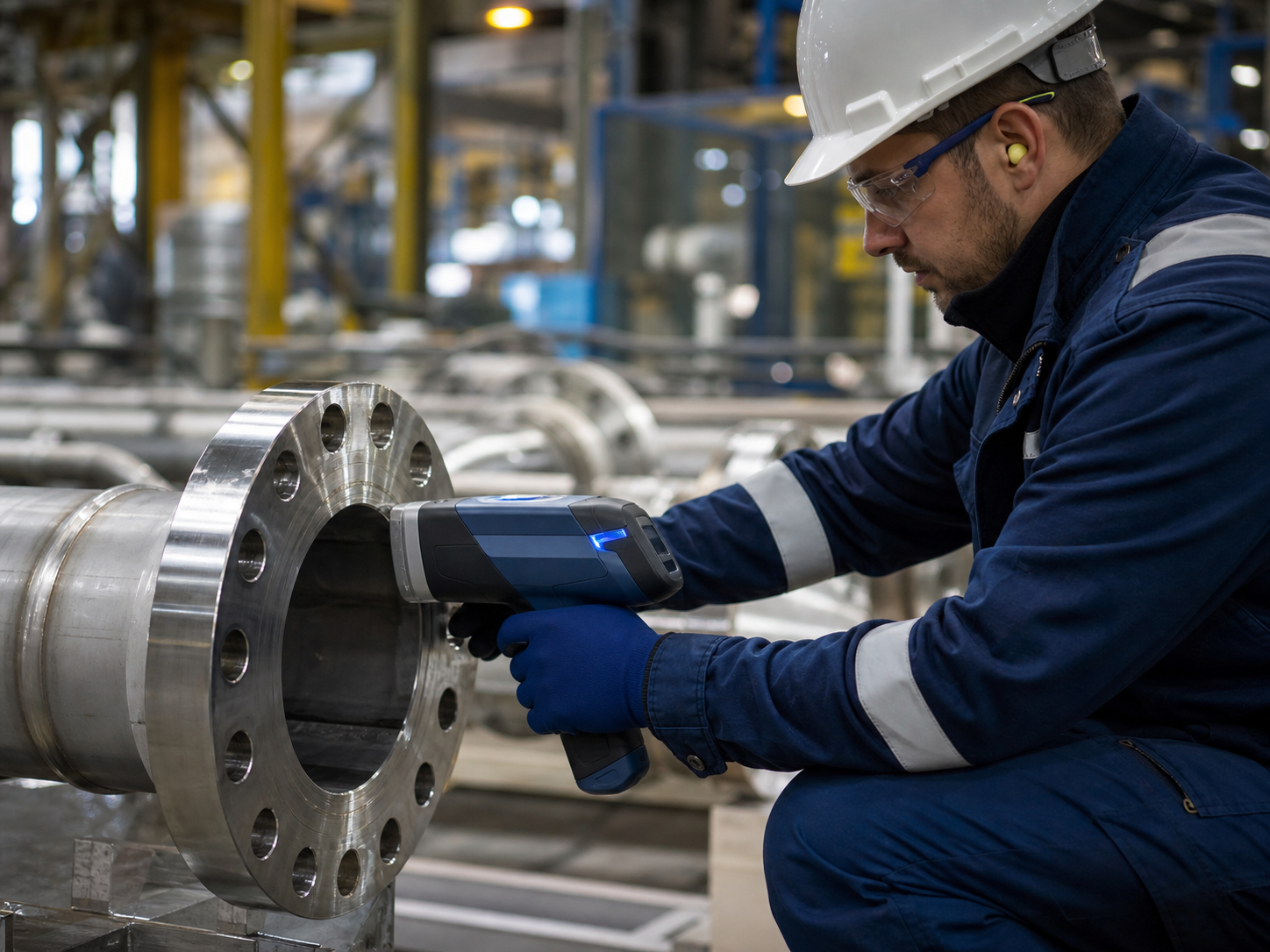 Positive material identification